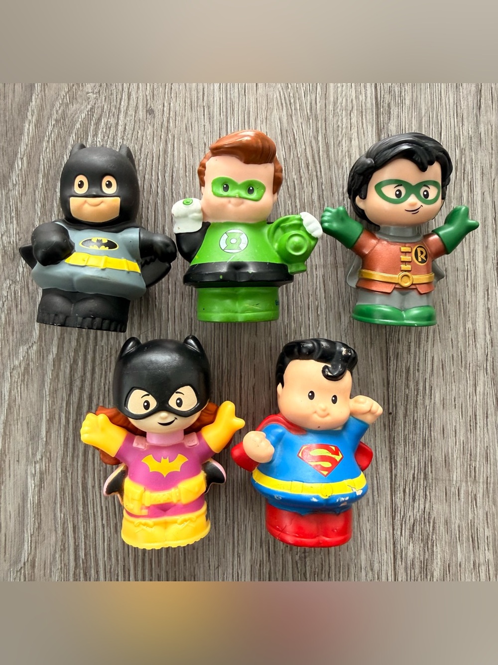 Marvel/DC Super Friends Heroes Figures Fisher Price Little People